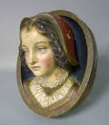 Italian earthenware plaque early 19th c