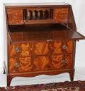 GOVERNOR WINTHROP STYLE MAHOGANY DROPFRONT DESK