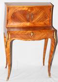 FRENCH STYLE FRUITWOOD LADYS DESK 19TH C