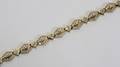 080076 14KT GOLD  DIAMOND BRACELET