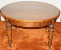 061087 AMERICAN WALNUT DINING TABLE 19TH C W 50
