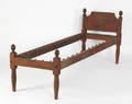 Pennsylvania painted childs rope bed ca 1800