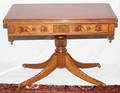 FEDERAL STYLE MAHOGANY CONSOLECARD TABLE H 30