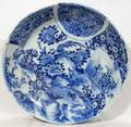 091126 JAPANESE IMARI PORCELAIN CHARGER H 3 12