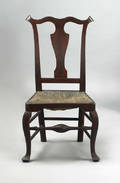 Philadelphia Pennsylvania Queen Anne figured maple side chair ca 1745 attributed to William Savery
