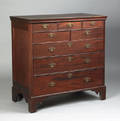 Philadelphia William  Mary mahogany chest of drawers ca 1740