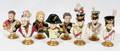 PORCELAIN BUSTS NAPOLEONIC GENERALS EIGHT