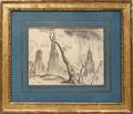 112133 WILLIAM SAMUEL HORTON CRAYON DRAWING C 1927