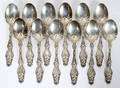111235 WHITING DIV OF GORHAM LILY STERLING SPOONS