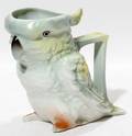 110130 ROYAL BAYREUTH PORCELAIN COCKATOO CREAMER