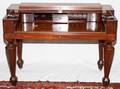 111277 MAHOGANY SPINET DESK 19TH C H 32 W 44