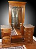 110175 FRENCH VANITY DRESSER C 1890 H 81 L 61