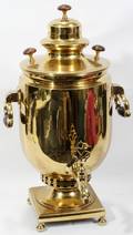 102170 BRASS SAMOVAR H 24
