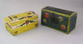 Two Continental painted dome lid boxes 19th c