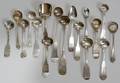 091245 AMERICAN COIN SILVER MASTER SALT SPOONS LADLES