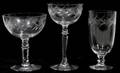 090161 CRYSTAL STEMWARE FORTY PIECES
