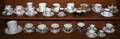 090156 DERBY LIMOGES DAMASK LENOX PORCELAIN TEACUPS