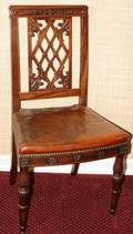 090151 MAHOGANY SIDE CHAIR EARLY 19TH CENTURY