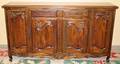090138 MARIE ALBERT LOUIS XV NORMANDY MAHOGANY BUFFET