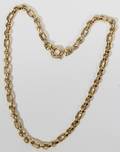 082136 ITALIAN 18 KT YGOLD LINK NECKLACE L 16 12