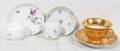 081189 MEISSEN PORCELAIN CUPS  SAUCERS SIX PIECES
