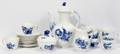 081182 ROYAL COPENHAGEN BLUE FLOWER COFFEE SET 19