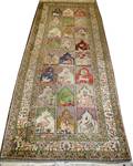 080202 CHINESE HEREKE DESIGN WOOL RUG EARLY 20TH C