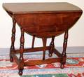 072159 MORGAN HILL MAHOGANY DROP LEAF TABLE H 30