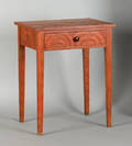 Pennsylvania painted one drawer stand early 19th c