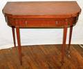 070181 MAHOGANY STATTON AMERICANA FLIP TOP TABLE