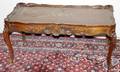 070176 FRENCH STYLE INLAID WALNUT COFFEE TABLE C 1930