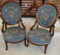 070164 FRENCH SIDE CHAIRS PAIR