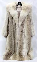 112208 FULL LENGTH COYOTE LADYS COAT L 52