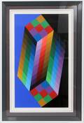 112228 VICTOR VASARELY SERIGRAPH 35 X 19 256300