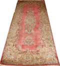 091279 KERMAN PERSIAN WOOL RUG 9 6 X 3 7