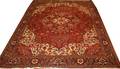090193 HEREZ IRANIAN HANDMADE WOOL CARPET 126 X102