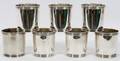 072216 MANCHESTER SILVER CO STERLING CUPS SIX  ONE