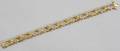 072197 14KT GOLD BRACELET 108 FULL CUT DIAMONDS 3 CT