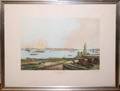 070213 L AUGIER AQUATINT ENGRAVING PENCIL SIGNED