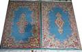 070191 KERMAN PERSIAN WOOL RUGS 2 PCS 36 X 22