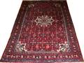 070190 BIJAR SEMIANTIQUE PERSIAN WOOL RUG 7 6 X