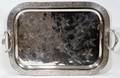 112282 SILVER PLATE TRAY W 20 L 29
