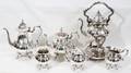 112280 SILVER PLATE COFFEE  TEA SERVICE SIX PIECES