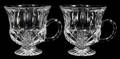 110261 GORHAM CRYSTAL PUNCH BOWLS 2  CUPS 24
