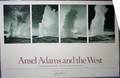 090265 ANSEL ADAMS SIGNED POSTER OLD FAITHFUL GEYSER