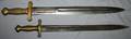 090247 NT AMES US ARMY STEEL  BRASS SHORT SWORDS