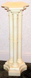 082249 MARBLE FORMED COLUMN H 35 L 12