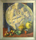 Oil on canvas still  life