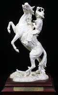 080293 GOEBEL BISQUE PORCELAIN FIGURE BRONCO BUSTER