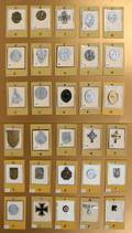 070248 GERMAN WWII MILITARY MEDALS AND BADGES 30 PCS